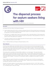 The Dispersal Process for Asylum Seekers Living with HIV
