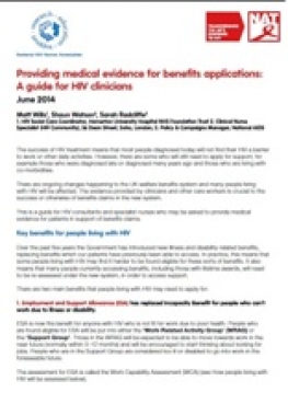 Providing medical evidence for benefits claims