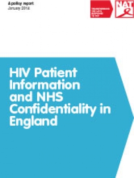 HIV Patient Information and NHS Confidentiality