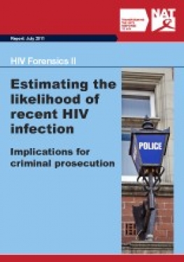 HIV Forensics II: Estimating the likelihood of recent HIV infection: Implications for criminal prosecution